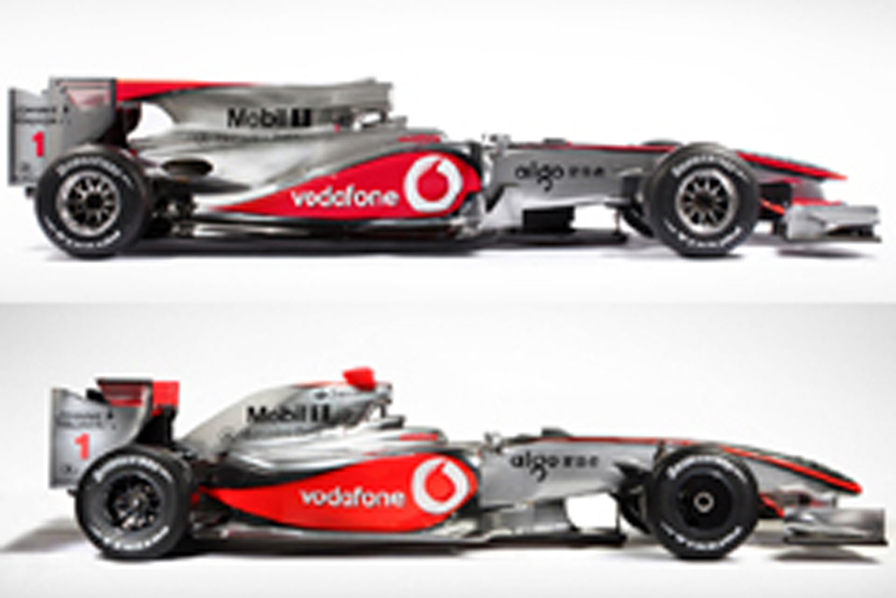 2010年F1マシンのロングホイールベース化