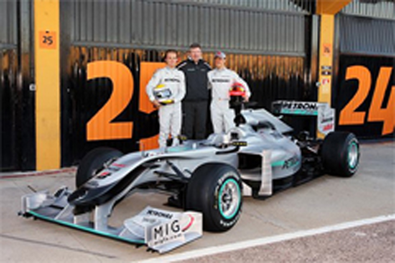メルセデスGP、MGP W01を発表