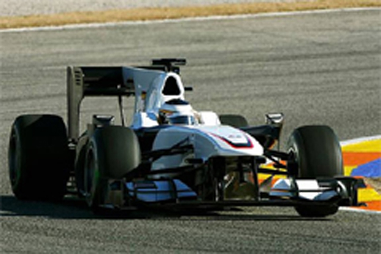 ザウバー：F1バレンシア合同テスト初日