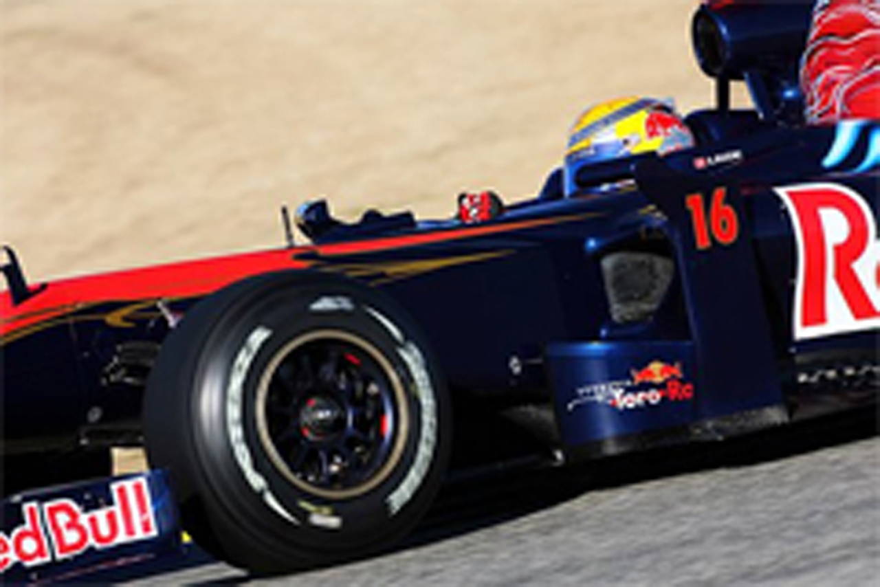 トロ・ロッソ:F1バレンシア合同テスト初日