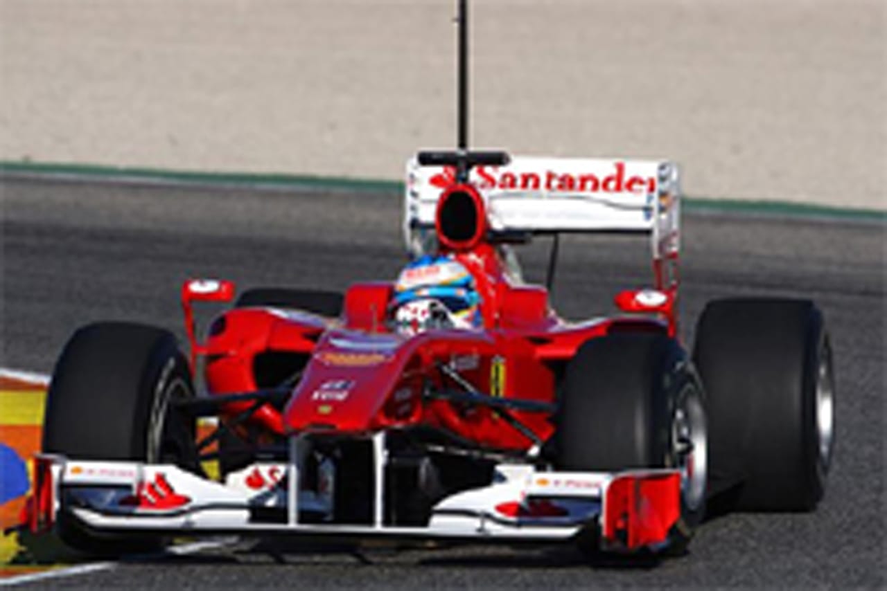 F1バレンシア合同テスト最終日:フェルナンド・アロンソがトップタイム