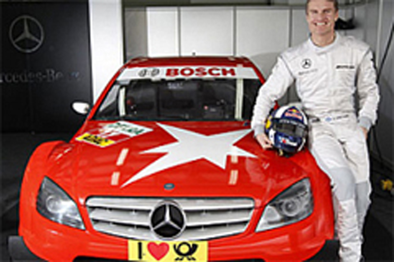 デビッド・クルサード、メルセデスのDTMマシンをテスト