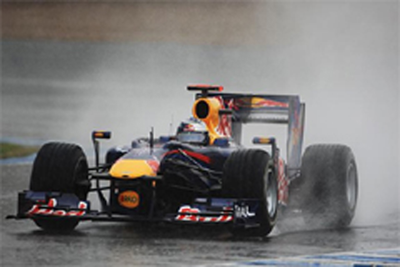 今週のF1ヘレス合同テストも雨の予報