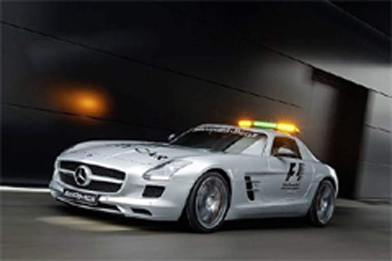 メルセデス・ベンツ SLS AMGが2010年のF1セーフティーカーに決定