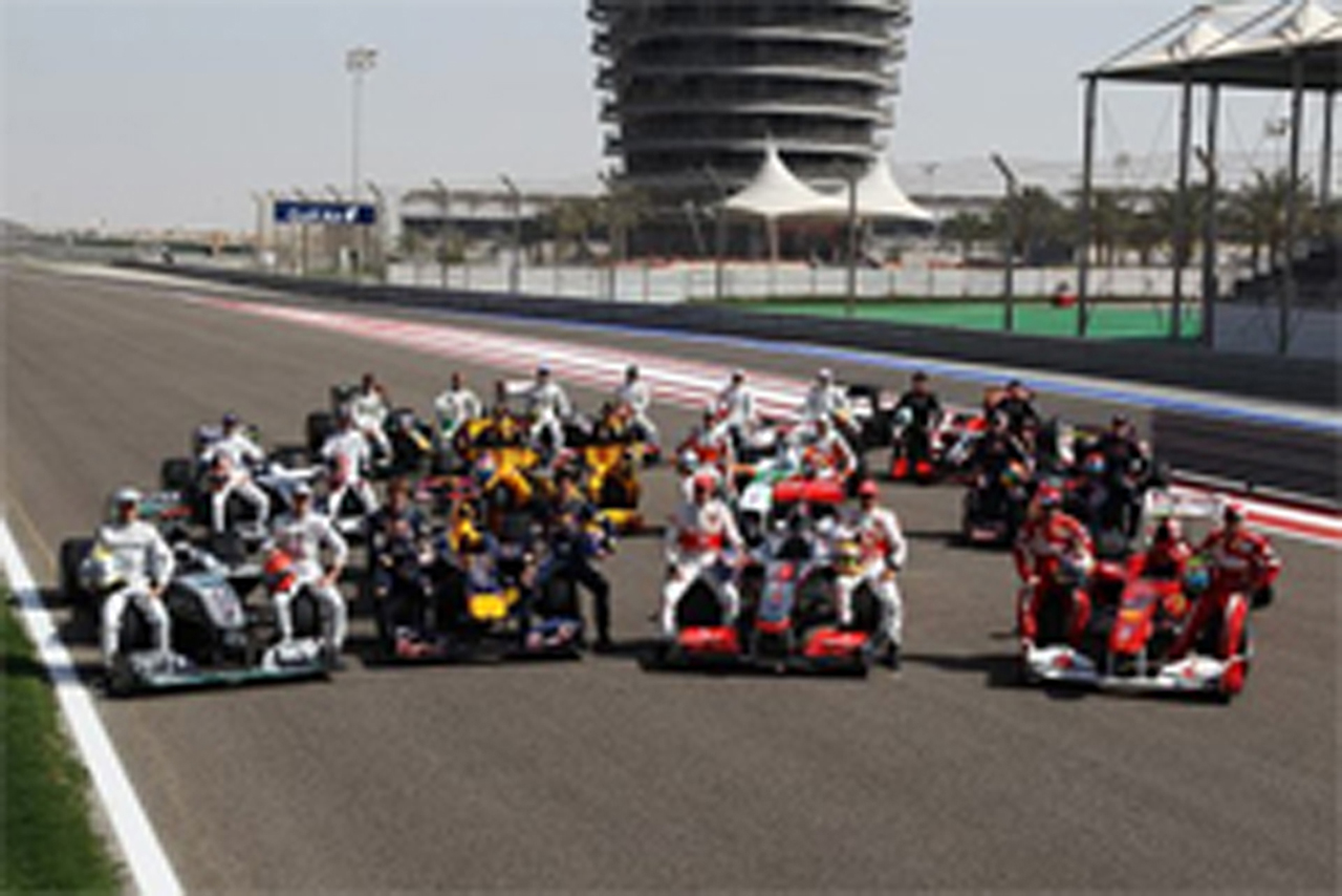 F1バーレーンGP フリー走行1回目：スーティルがトップタイム