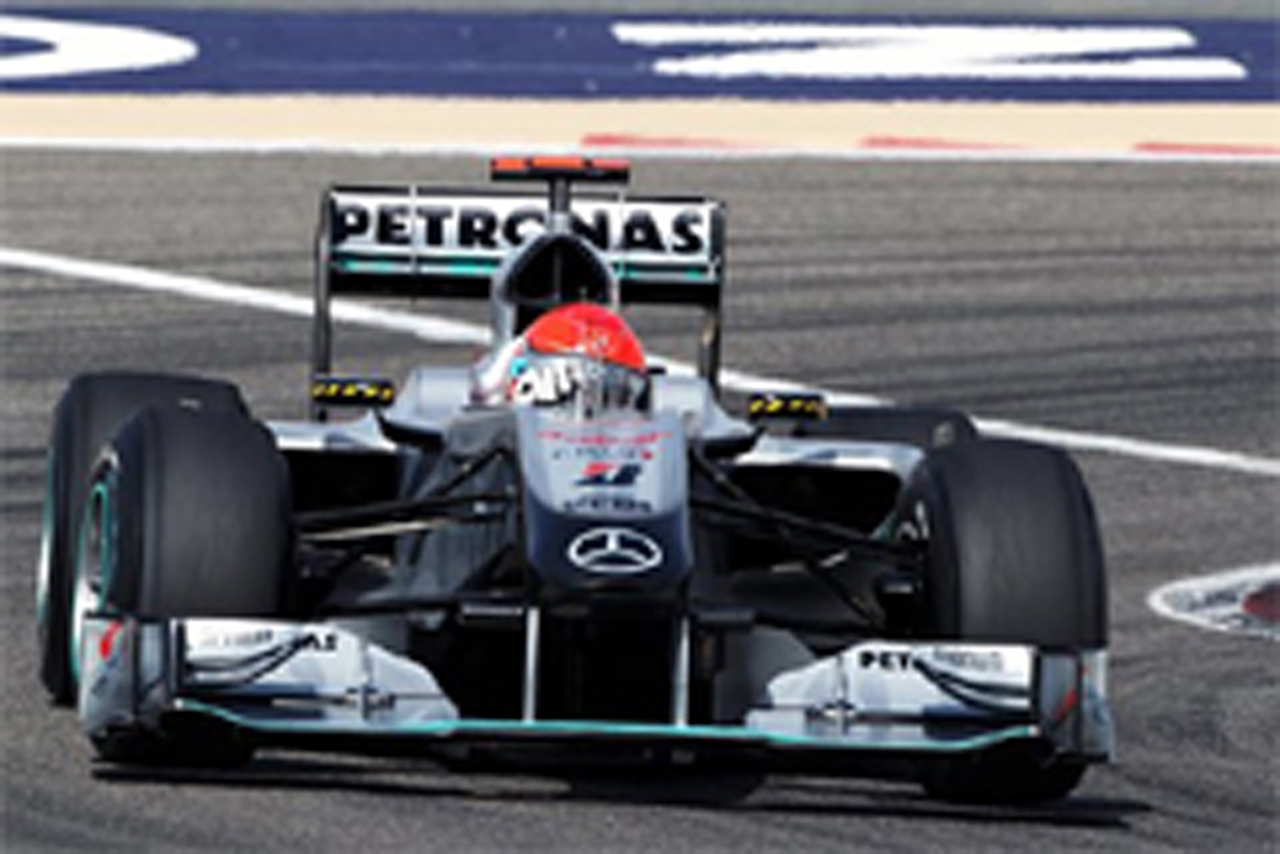 メルセデスGP:F1バーレーンGP初日