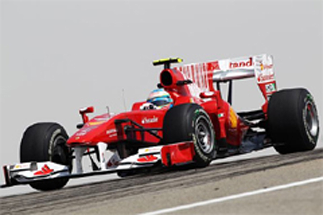 フェラーリ：F1バーレーンGP初日