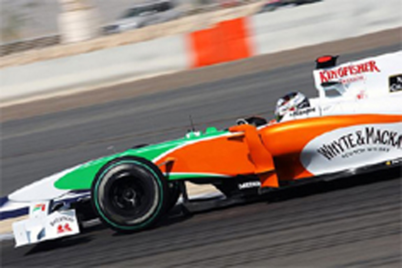 フォース・インディア:スーティルがQ3進出(F1バーレーンGP予選)