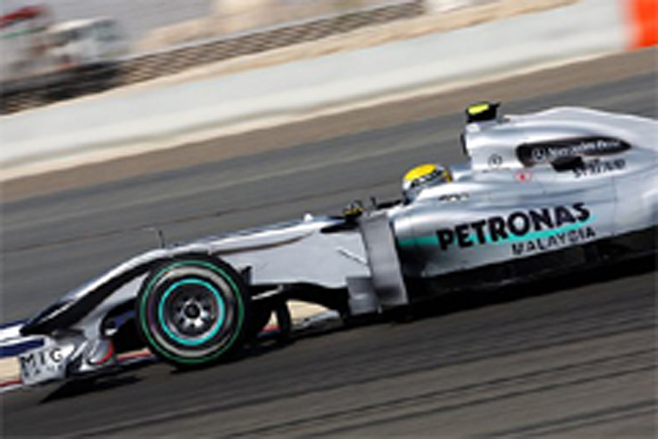 メルセデスGP:初予選はロズベルグに軍配(F1バーレーンGP予選)
