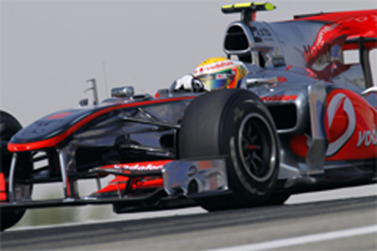 マクラーレン:ハミルトンが4番手(F1バーレーンGP予選)