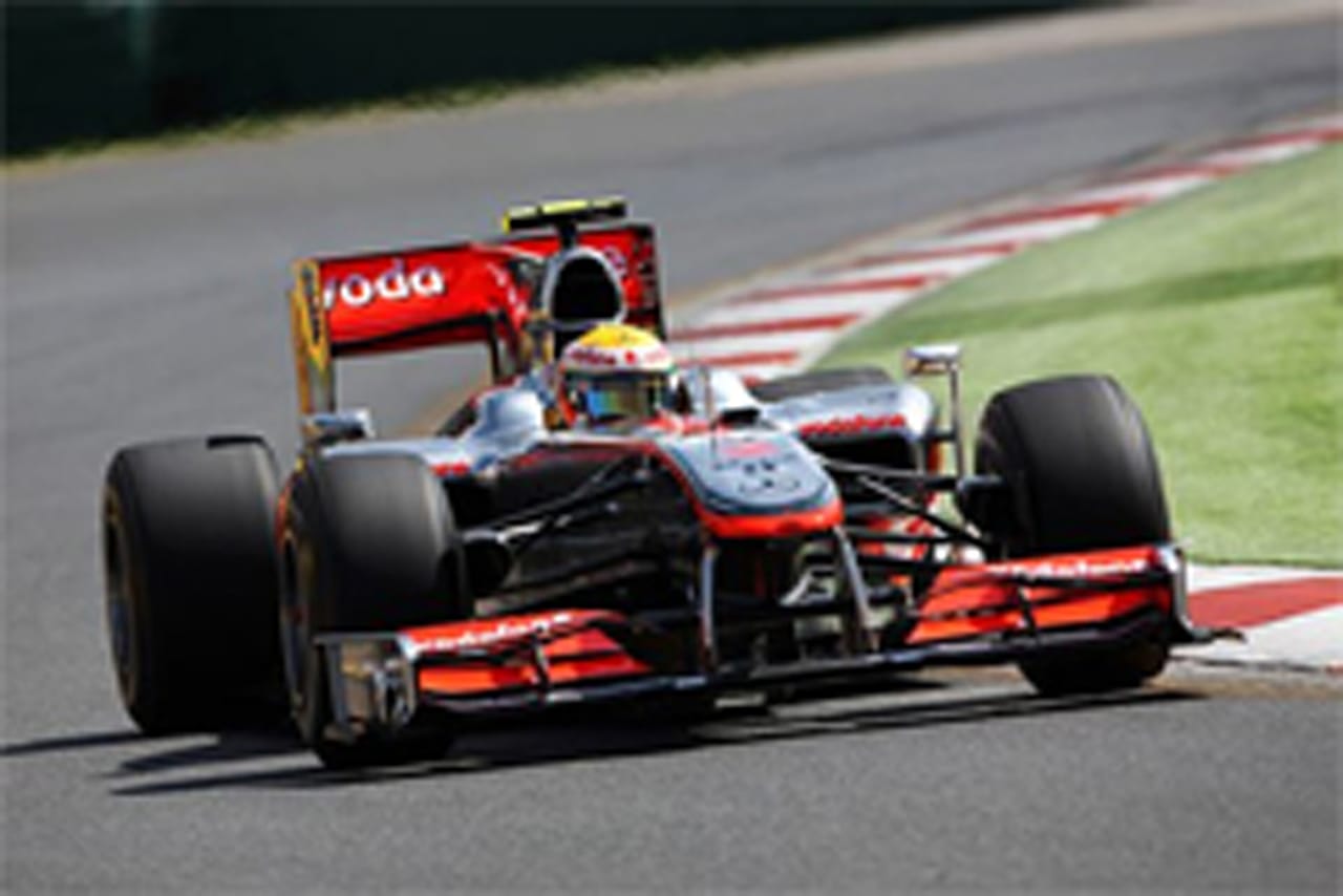 F1オーストラリアGP フリー走行2回目：ルイス・ハミルトンがトップタイム