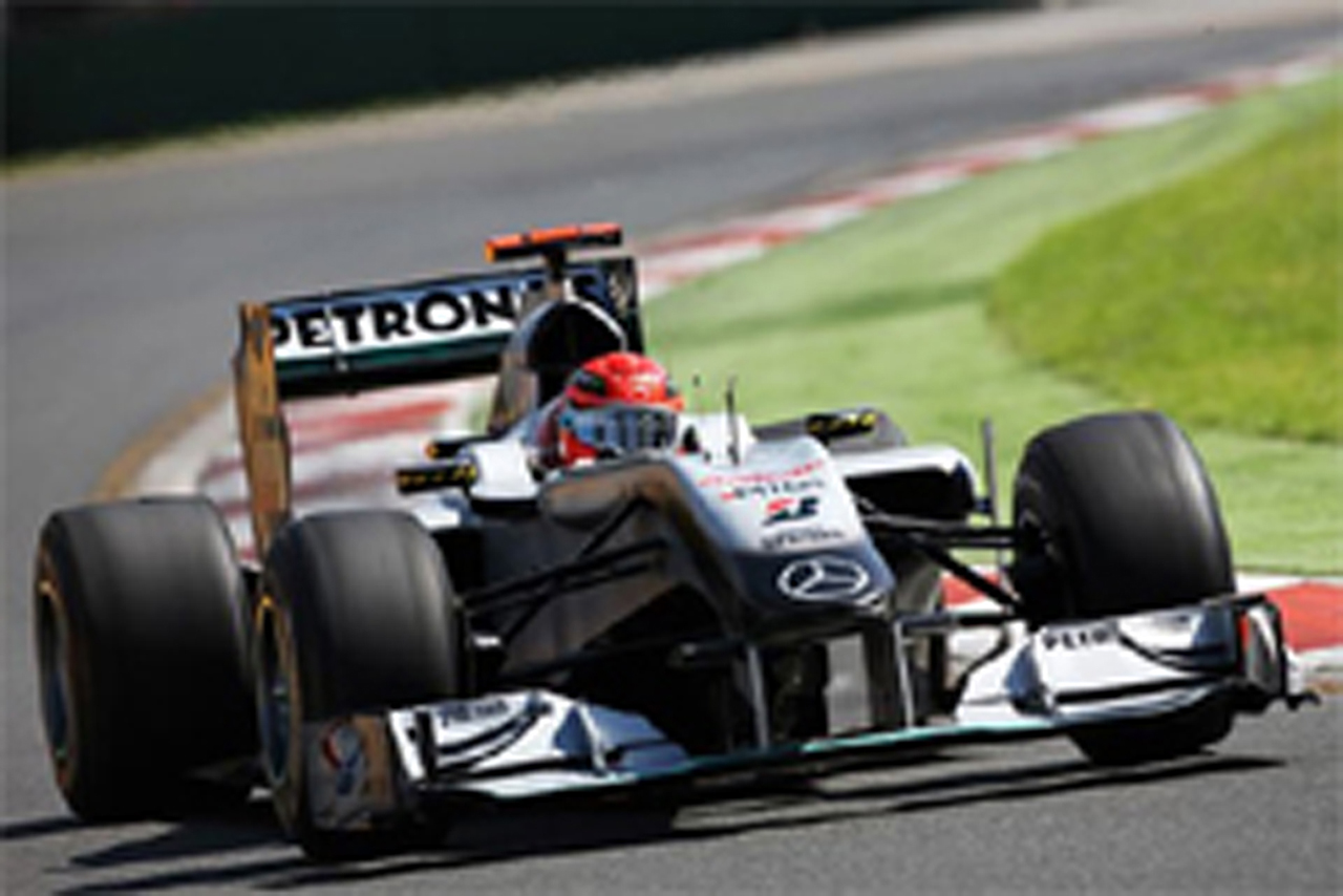 メルセデスGP：F1オーストラリアGP初日