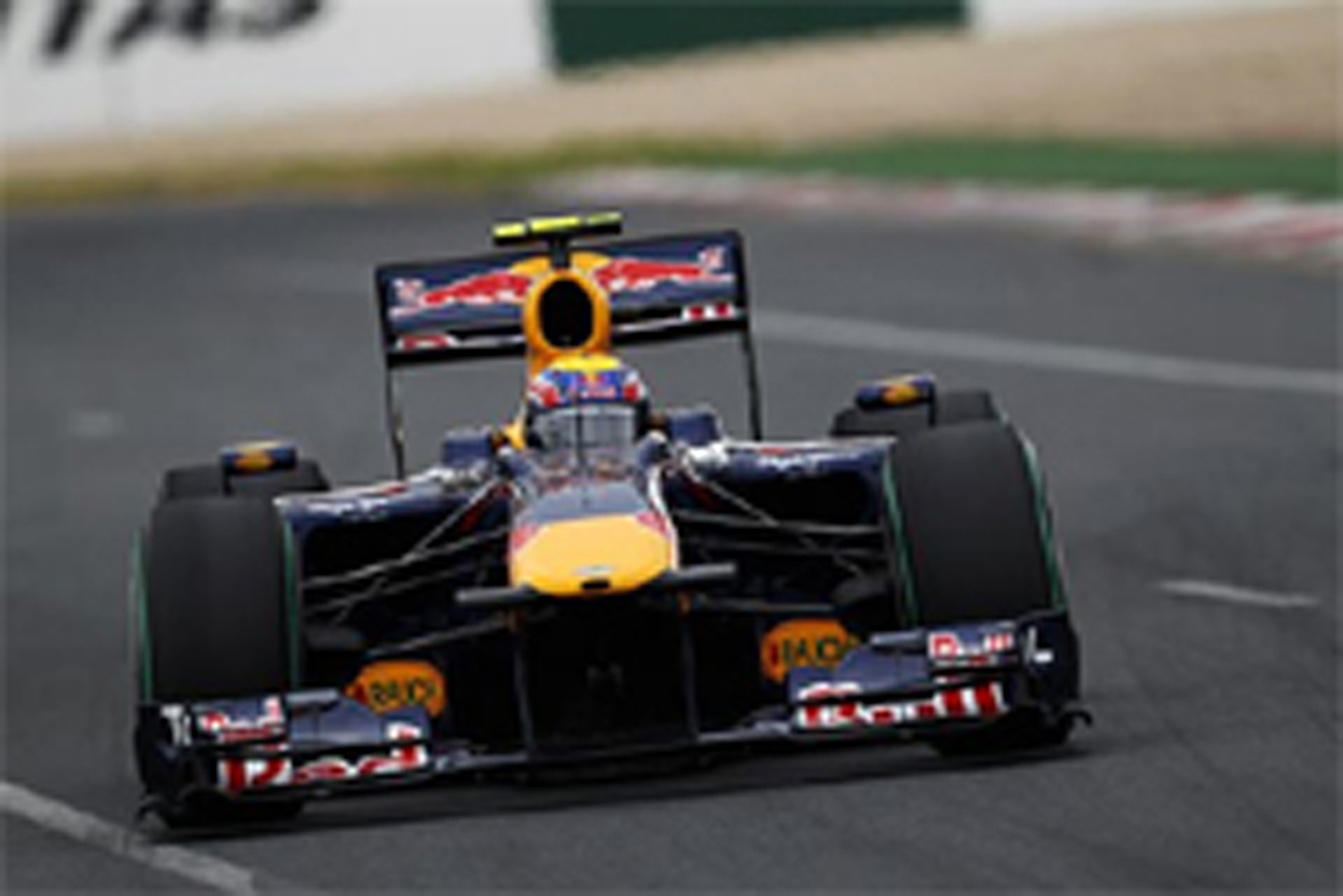 レッドブル:F1オーストラリアGP初日