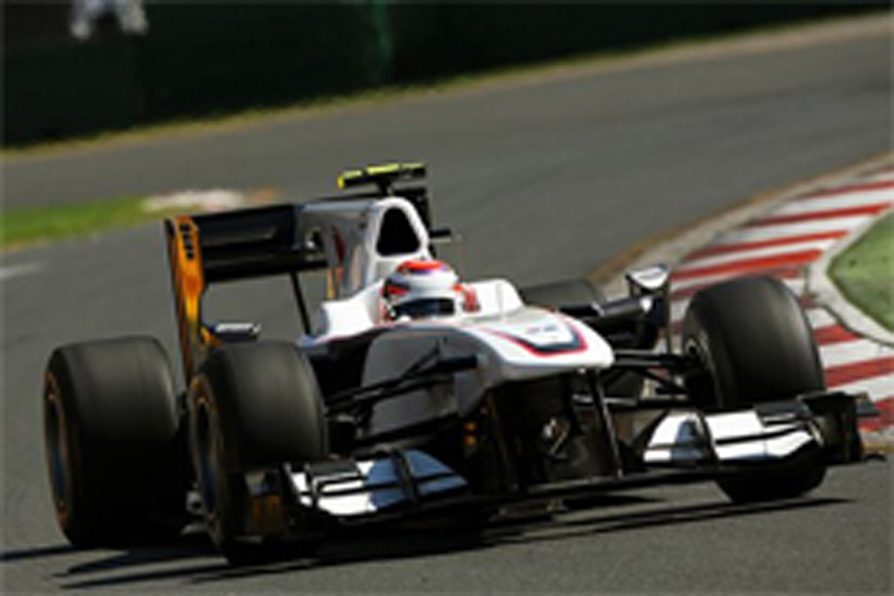 ザウバー：F1オーストラリアGP初日