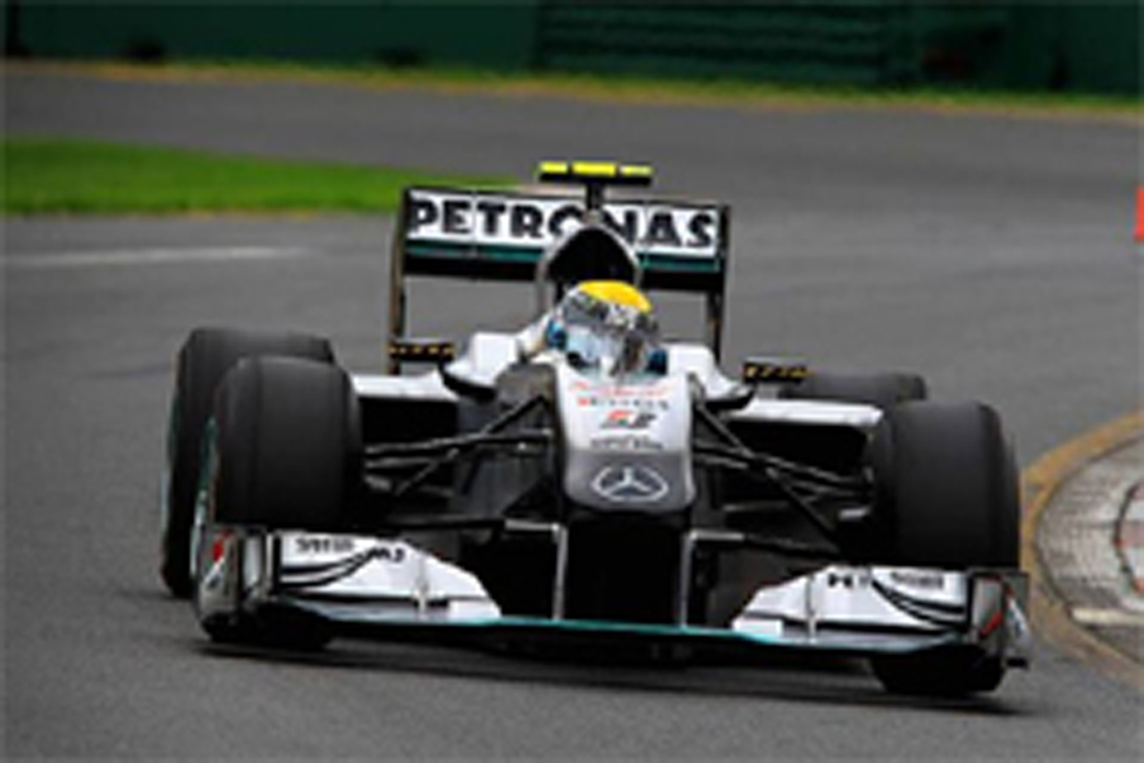 メルセデスGP：ロズベルグ、6番手にも不満 （F1オーストラリアGP予選）