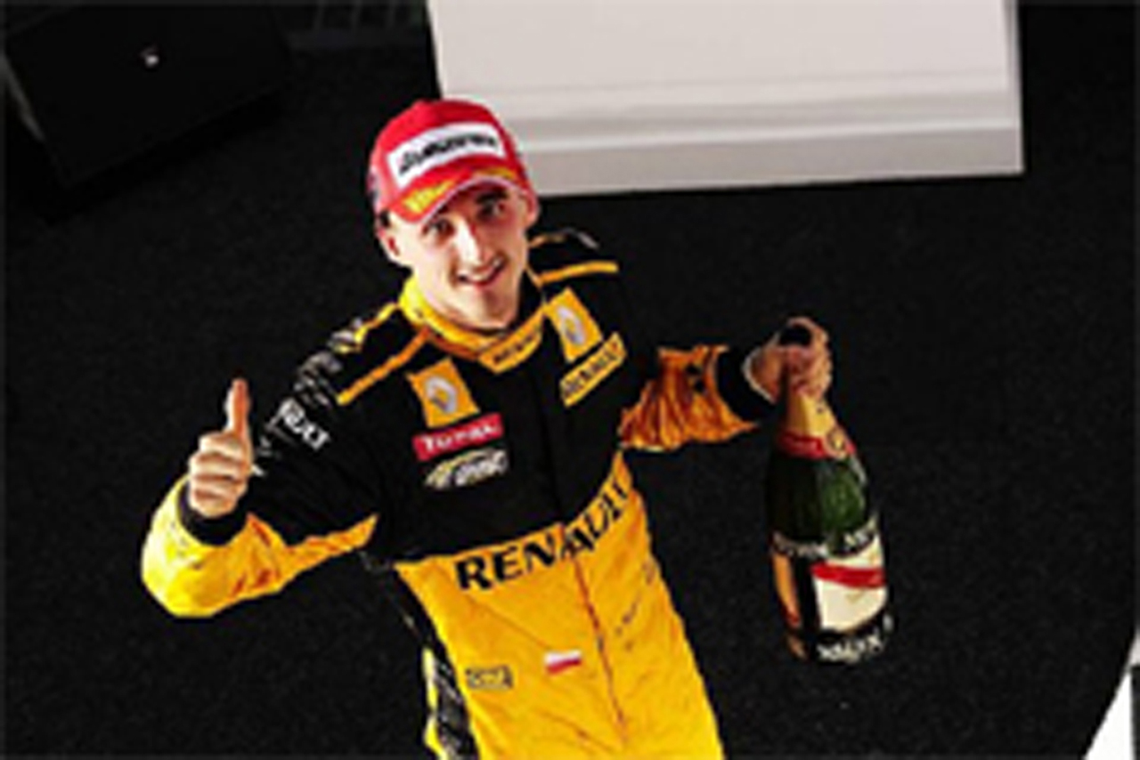 ルノー:クビサが2位表彰台 (F1オーストラリアGP)