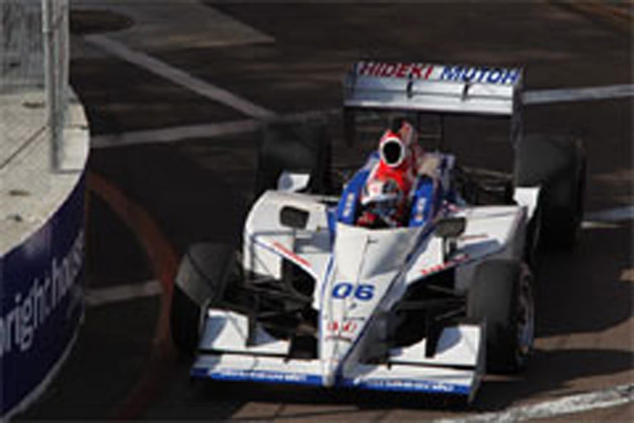 武藤英紀、予選12番手 （インディカー第2戦）