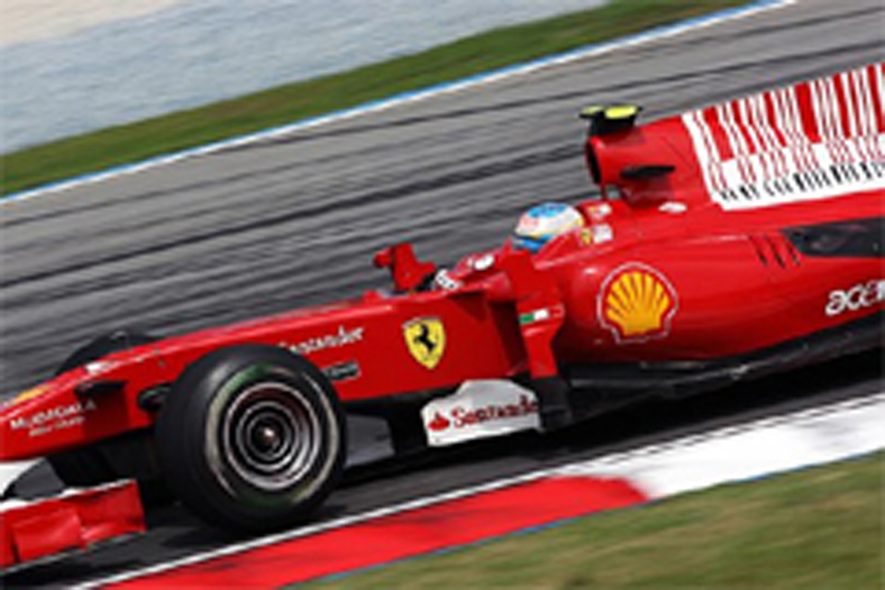 フェラーリ:F1マレーシアGP初日