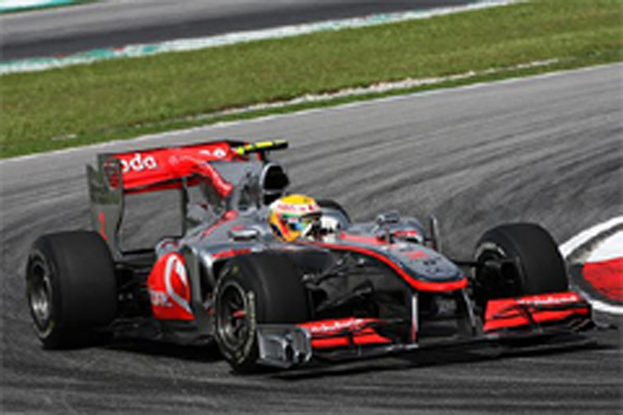 マクラーレン:F1マレーシアGP初日