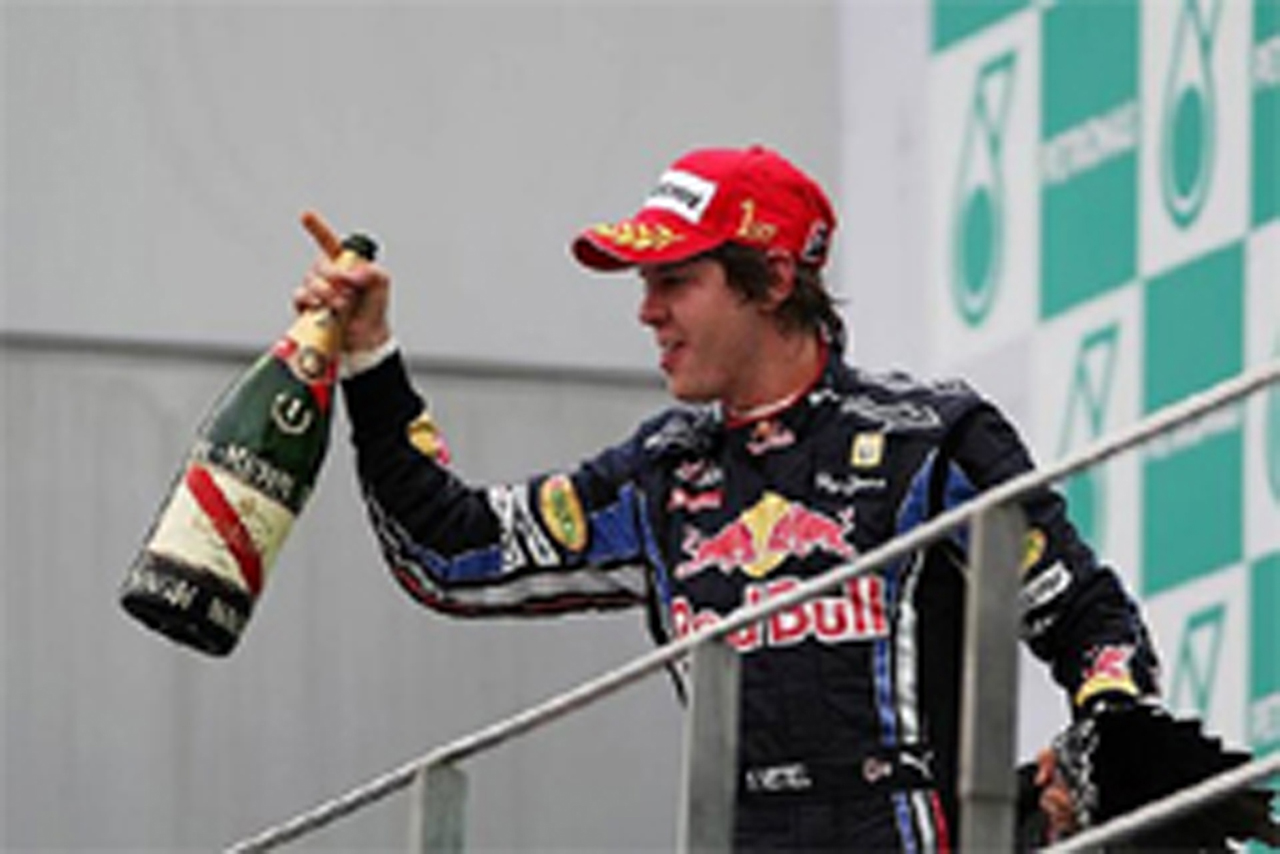 レッドブル：ベッテルが今季初優勝！ （F1マレーシアGP）