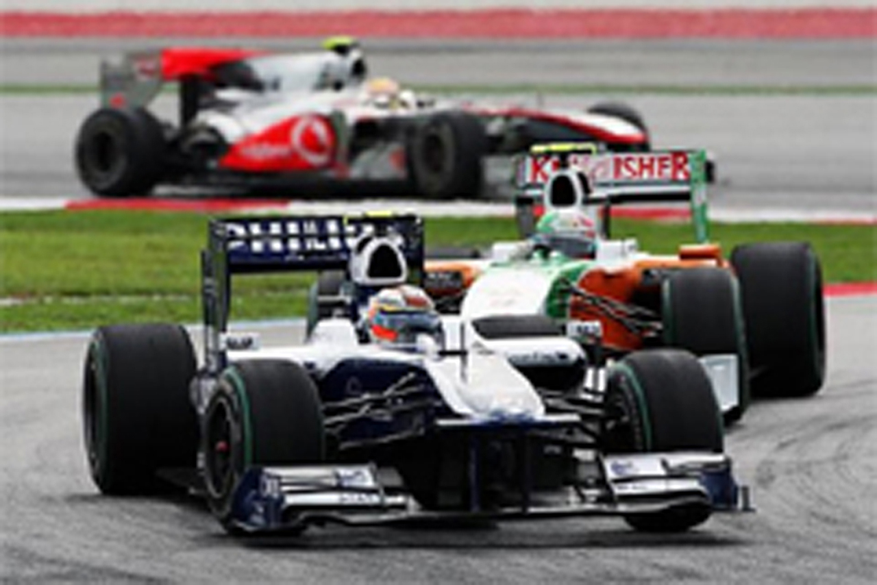 ウィリアムズ：ヒュルケンベルグが初ポイント獲得 （F1マレーシアGP）