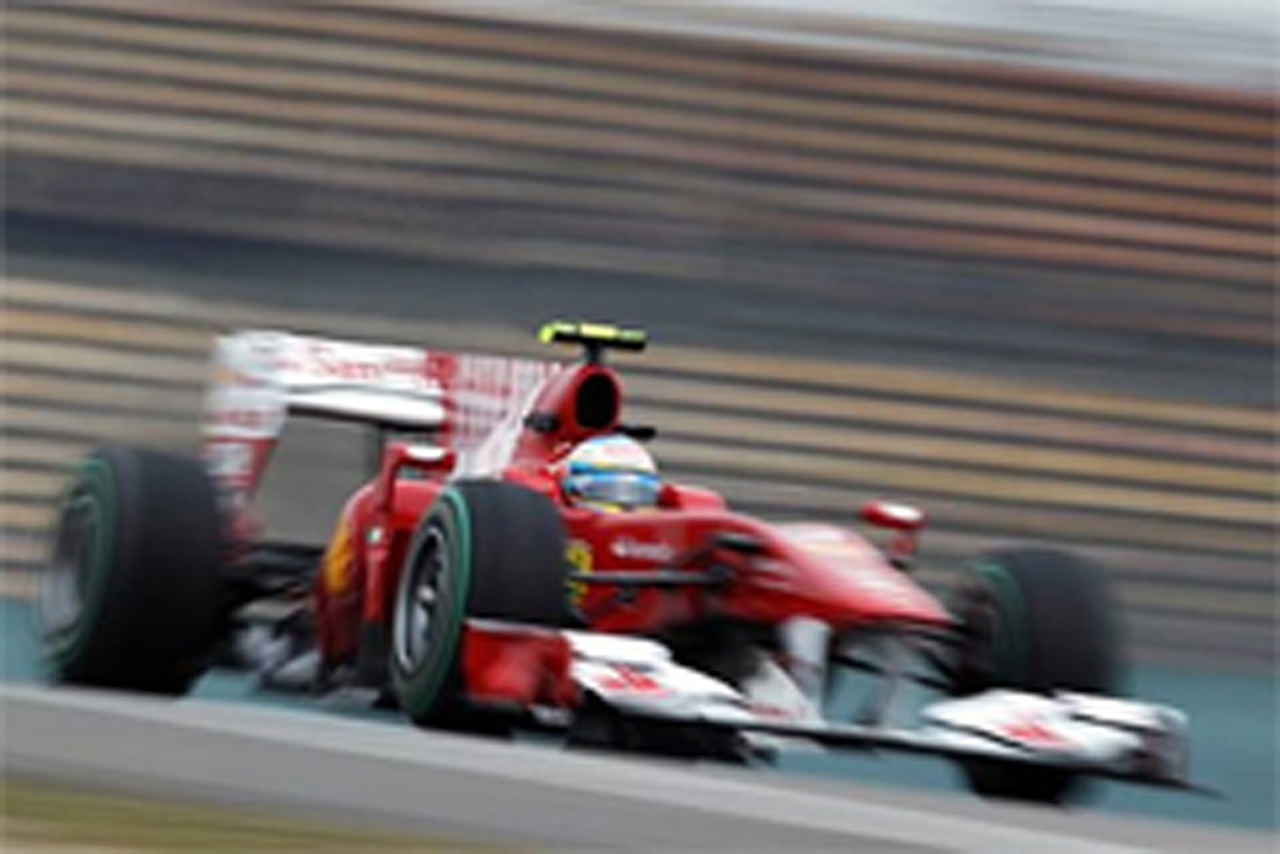 フェラーリ：F1中国GP初日