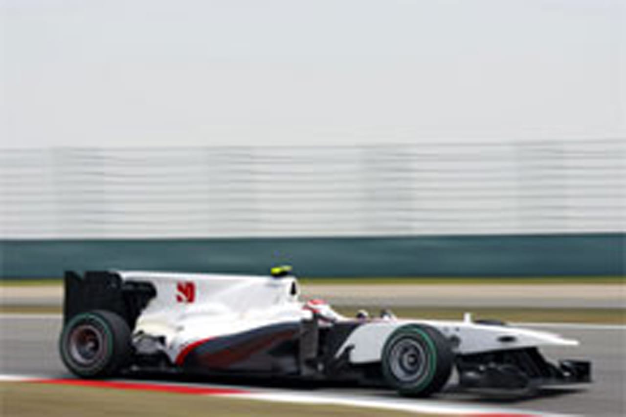 ザウバー：小林可夢偉は15番手 （F1中国GP予選）