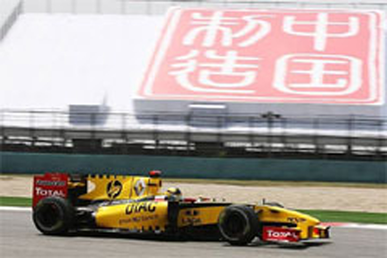 ルノー:クビサ、8番グリッド獲得に満足 (F1中国GP予選)
