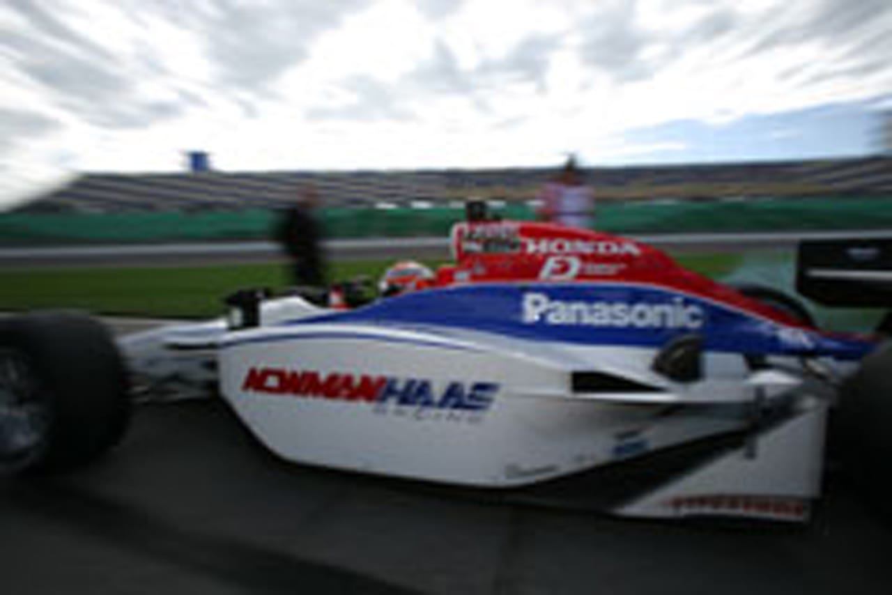 武藤英紀、予選4番グリッド獲得 (インディカー第5戦)