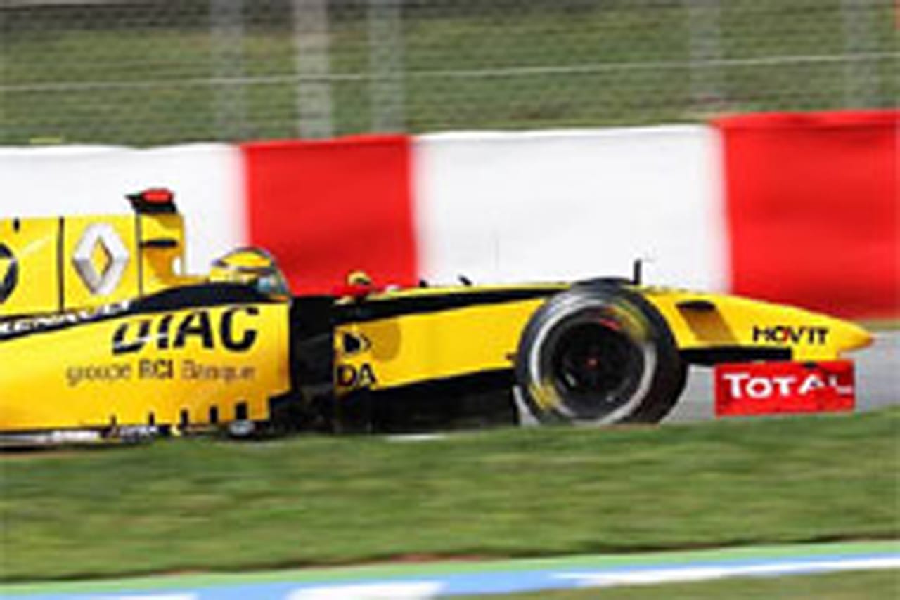 ルノー、クビサが8位入賞 (F1スペインGP)