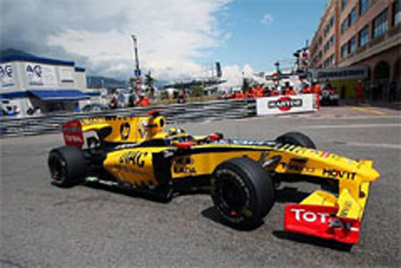 F1モナコGP フリー走行3回目:ロバート・クビサがトップタイム