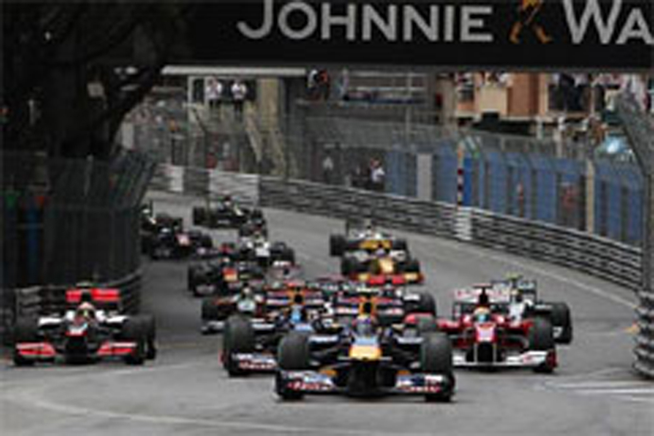 F1モナコGP：マーク・ウェバーが2連勝！レッドブルが1-2！