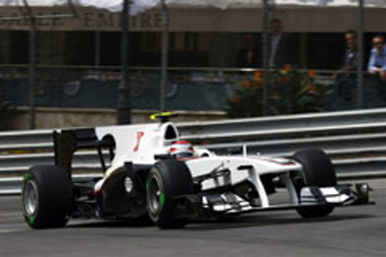 ザウバー、小林可夢偉はリタイア (F1モナコGP)