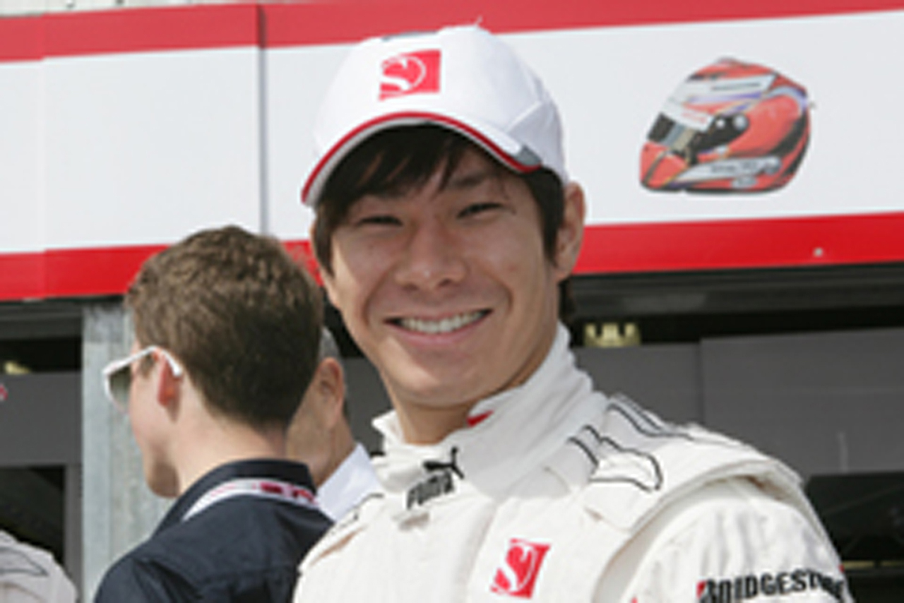 小林可夢偉 「完走させて下さい!!」