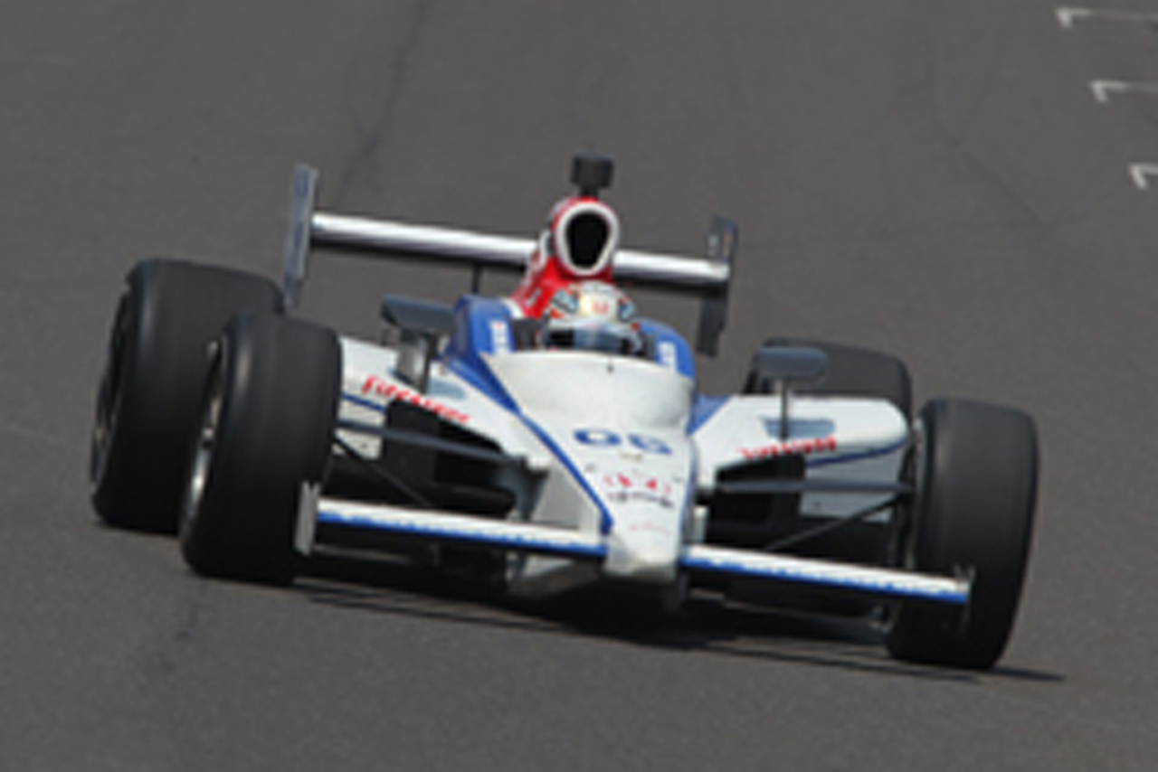 武藤英紀、マシントラブルでリタイア （インディ500）