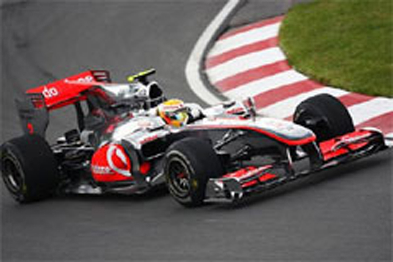 F1カナダGP フリー走行3回目:ルイス・ハミルトンがトップタイム