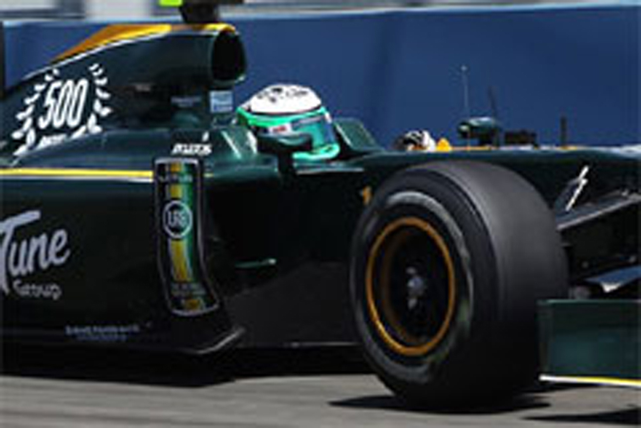 ロータス:F1ヨーロッパGP初日
