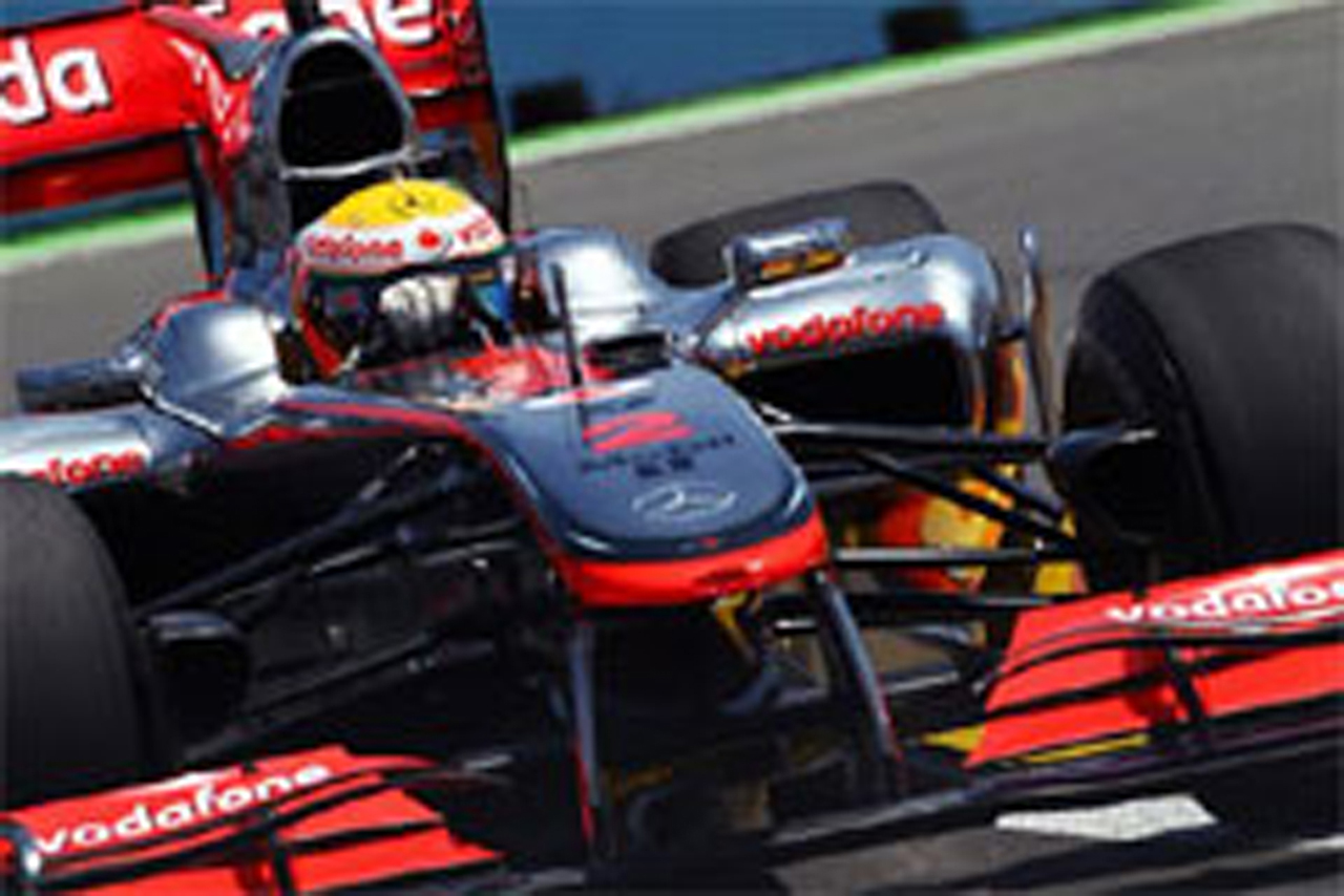 マクラーレン：F1ヨーロッパGP初日