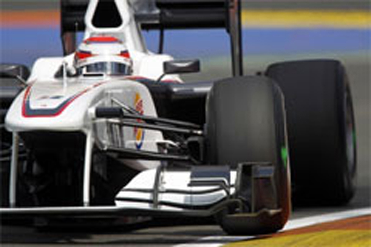 ザウバー：小林可夢偉は18番手 （F1ヨーロッパGP予選）