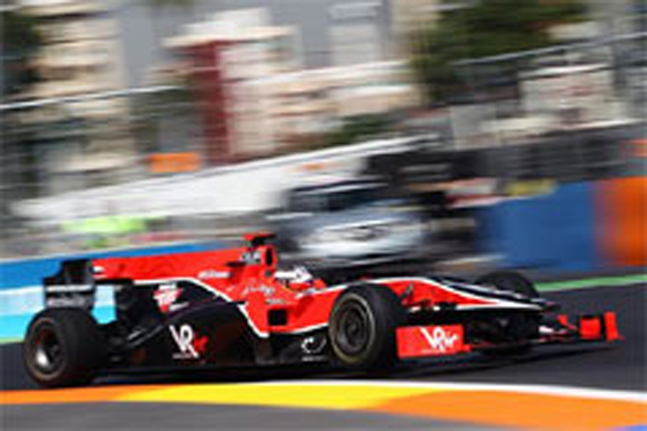 ヴァージン・レーシング:F1ヨーロッパGP初日