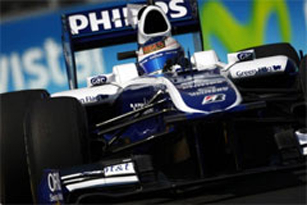 ウィリアムズ:F1ヨーロッパGP初日