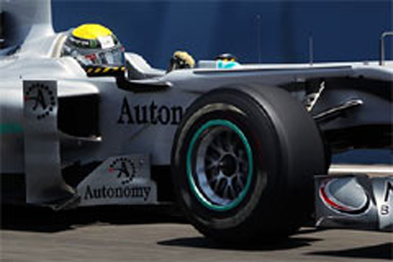 メルセデスGP：揃ってQ2敗退 （F1ヨーロッパGP予選）