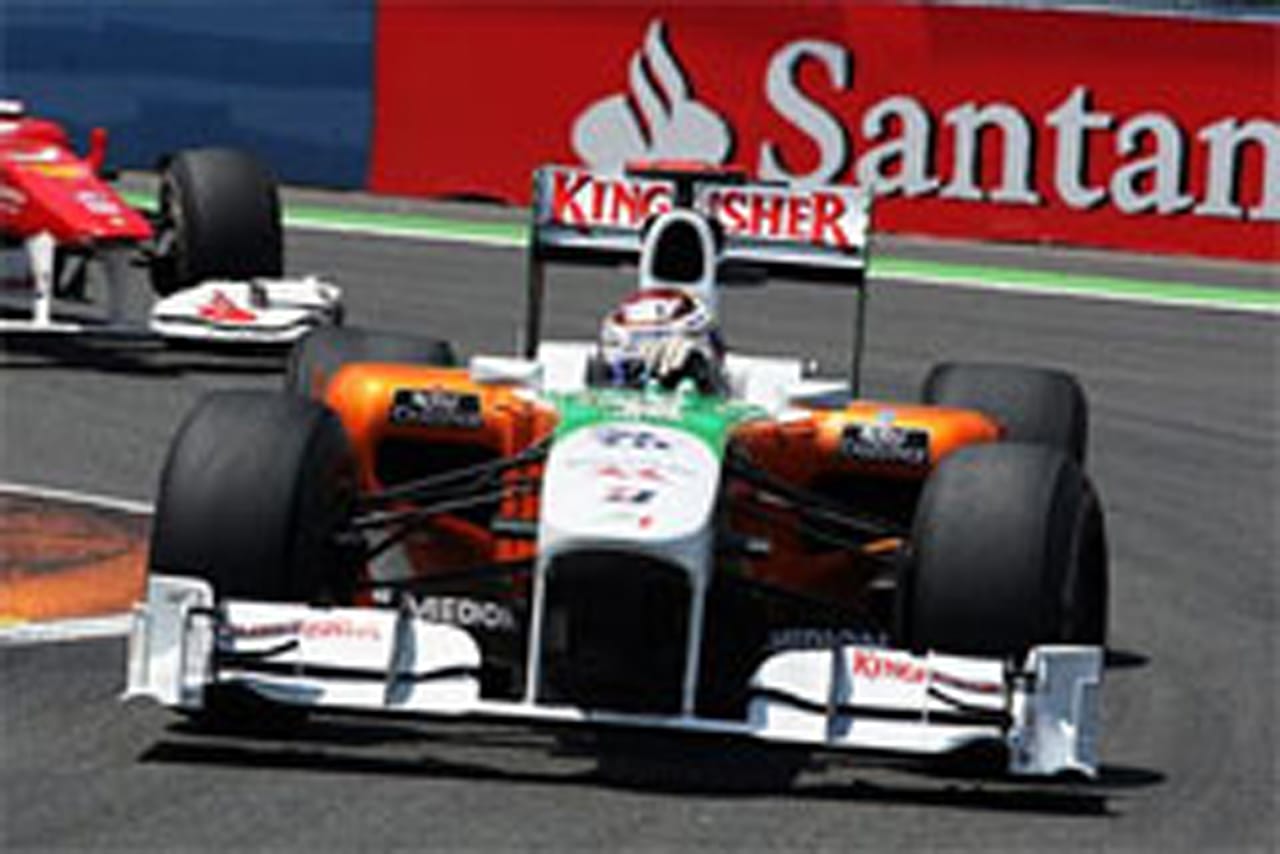 フォース・インディア：スーティルが6位入賞 （F1ヨーロッパGP）