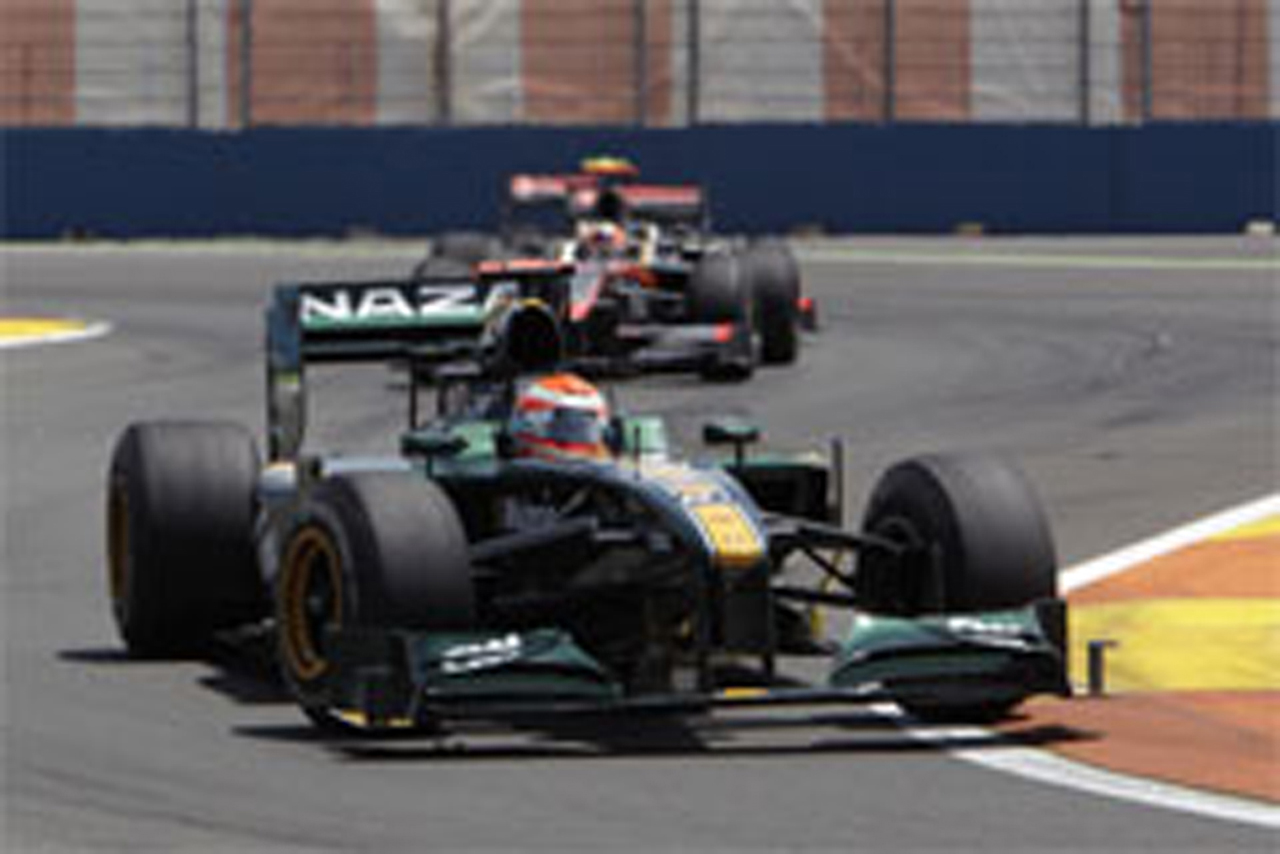 ロータス：500戦目を良い形で飾れず （F1ヨーロッパGP）