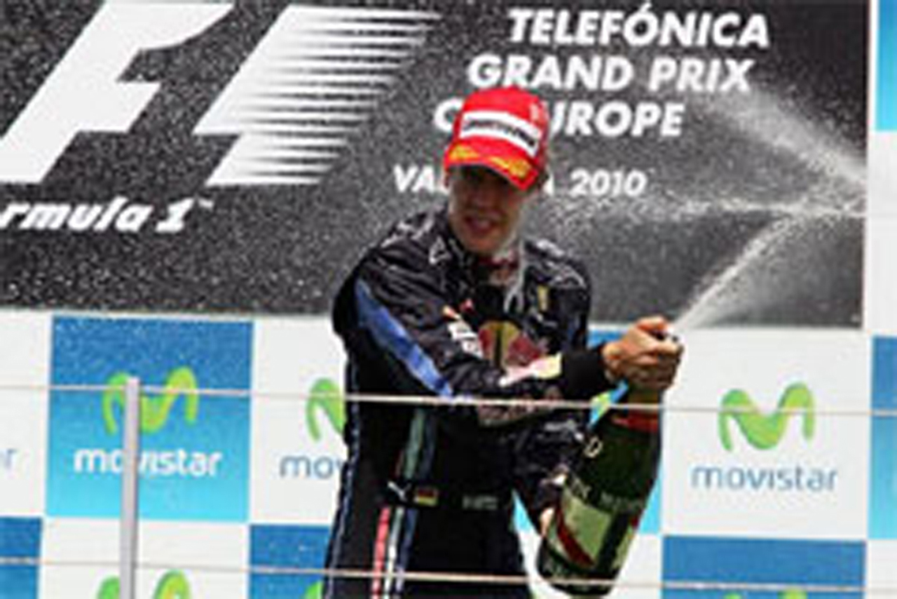 レッドブル：セバスチャン・ベッテルが今季2勝目 （F1ヨーロッパGP）