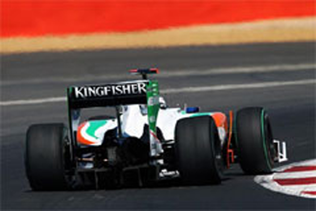 フォース・インディア:F1イギリスGP初日