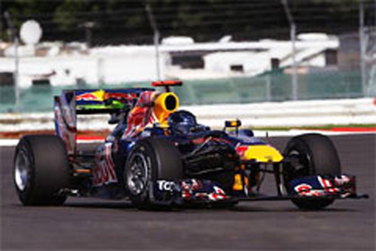F1イギリスGP フリー走行3回目:セバスチャン・ベッテルがトップタイム