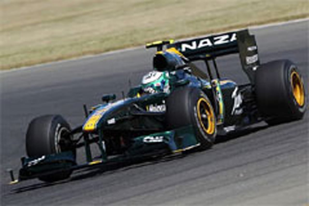 ロータス:F1イギリスGP初日