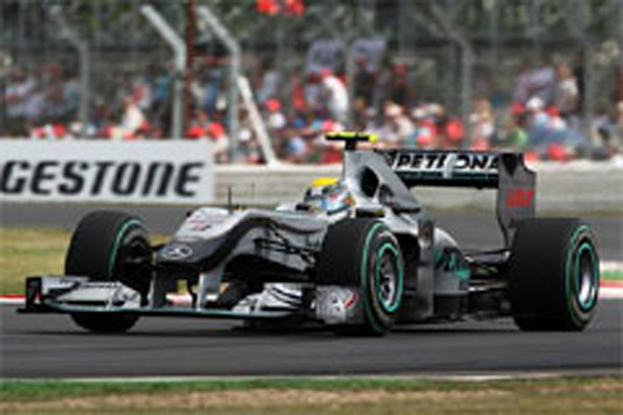 メルセデスGP：ニコ・ロズベグルが5番手 （F1イギリスGP予選）