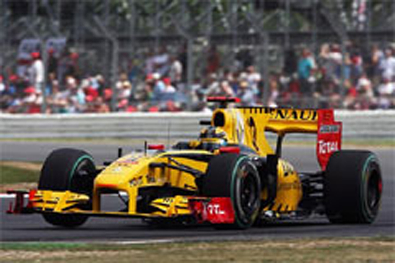 ルノー:ロバート・クビサが6番手 (F1イギリスGP予選)